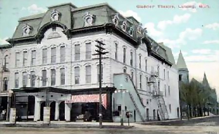 Gladmer Theatre - Old Postcard (newer photo)